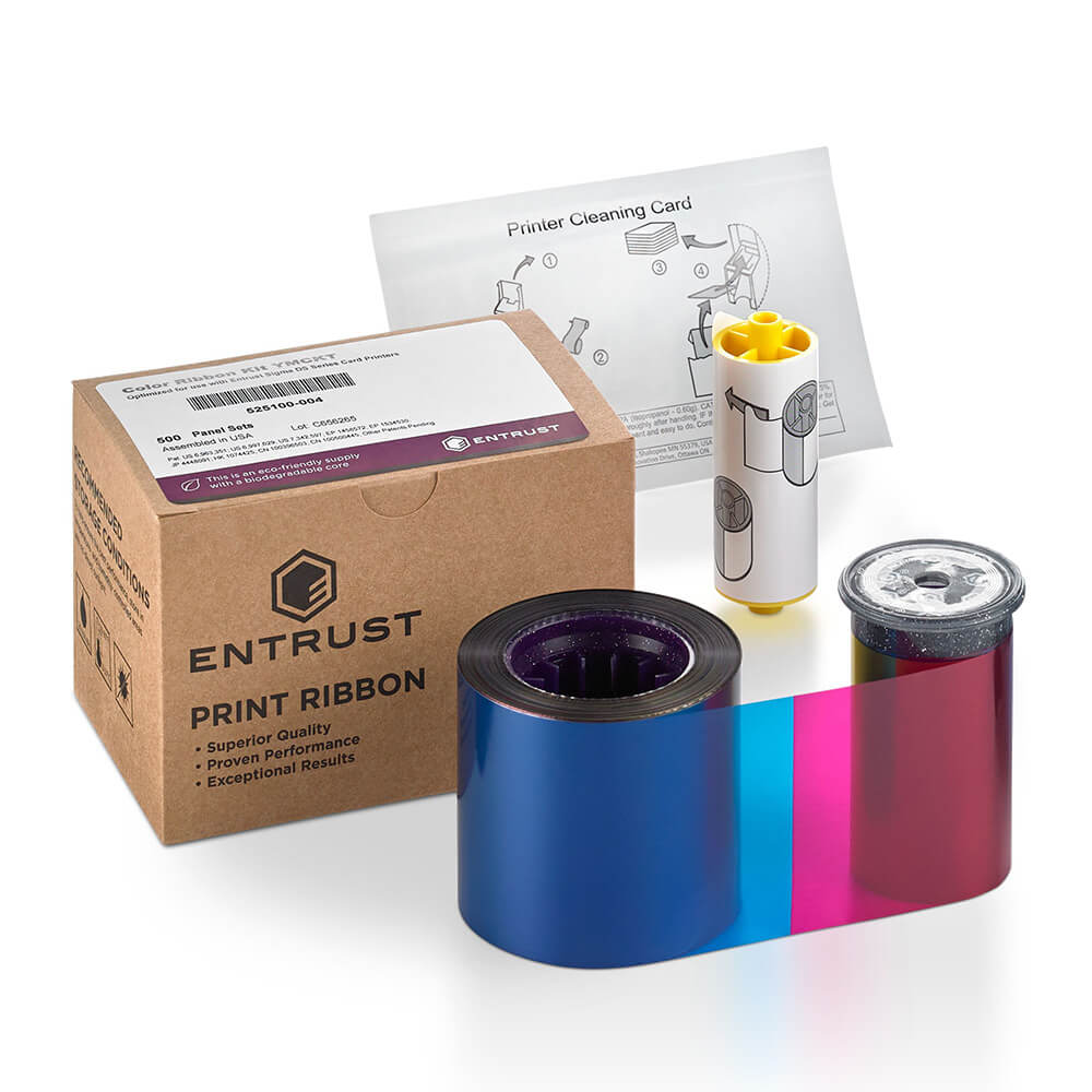 Retransfer printers use specialized ribbons